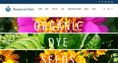 Desktop Screenshot of botanicalcolors.com