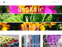 Tablet Screenshot of botanicalcolors.com